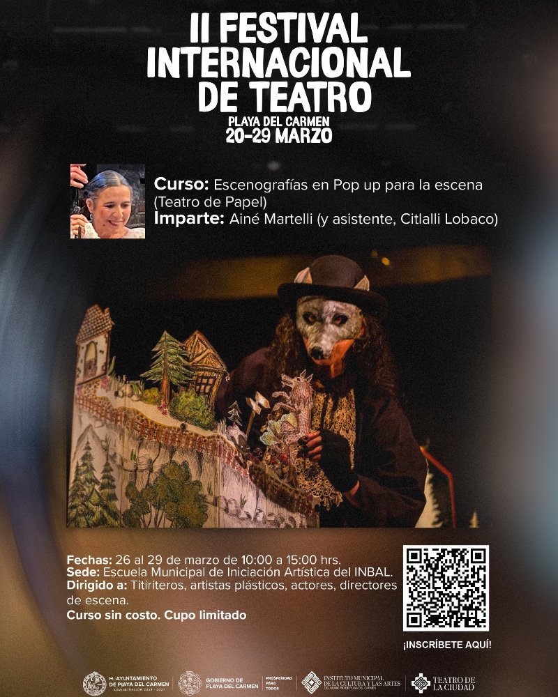 Escenografia en Pop up