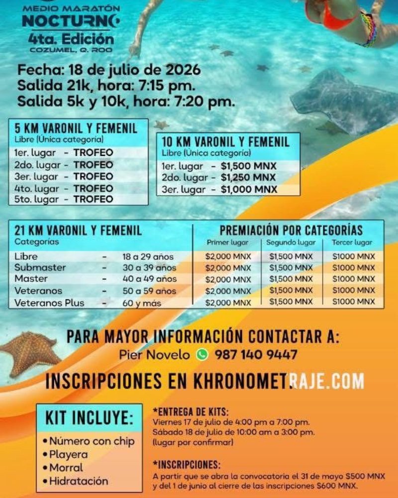 Medio Maratón Nocturno