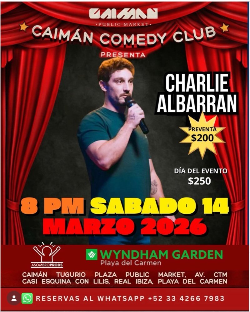 Charlie Albarran - Caiman Comedy Club