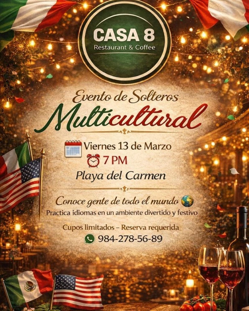 Evento de Solteros Multicultural