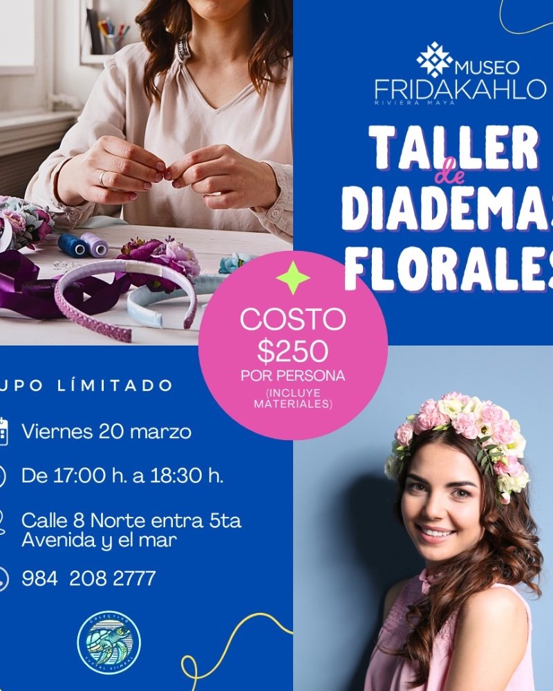 Taller de Diademas Florales