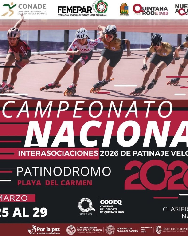 Campeonato Nacional Interasociaciones 2026 de Patinaje Velocidad