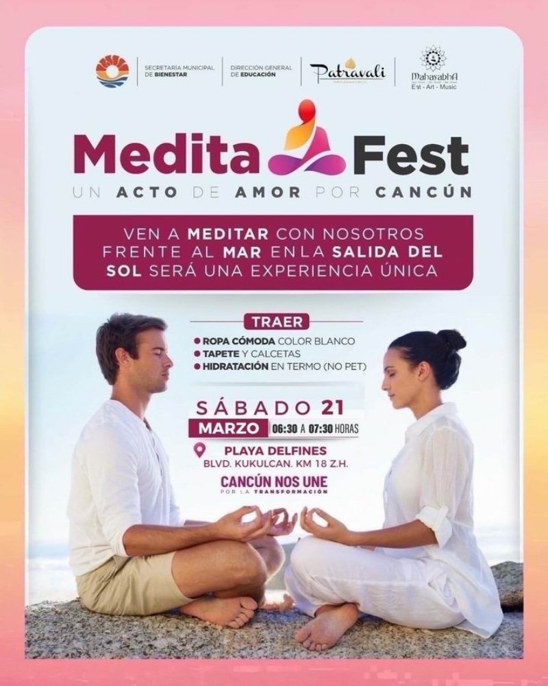 Medita Fest - Un acto de Amor por Cancún