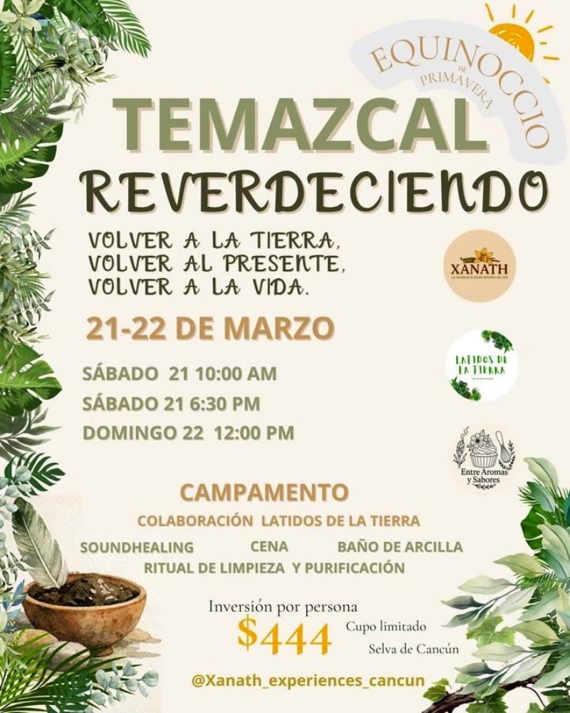 Temazcal Reverdeciendo