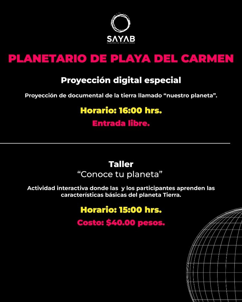 La hora del Planeta - Playa del Carmen