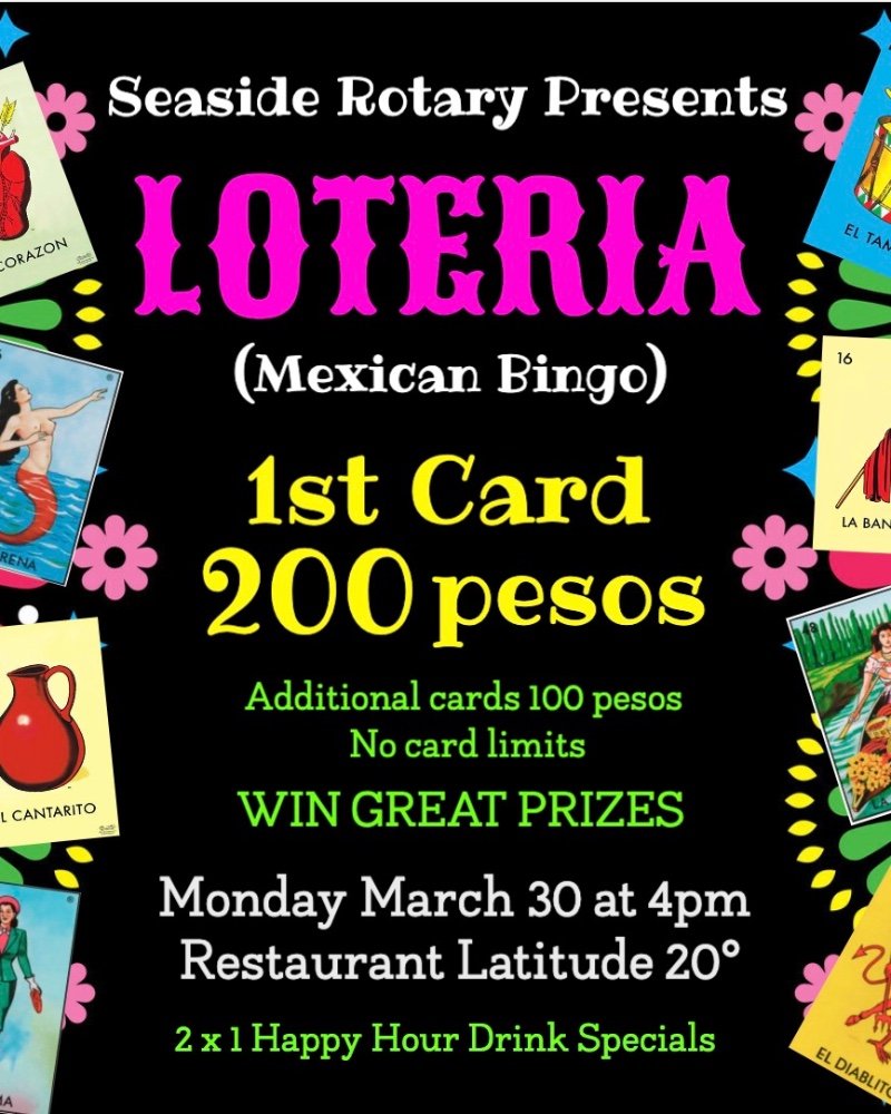 Loteria - Seaside Rotary