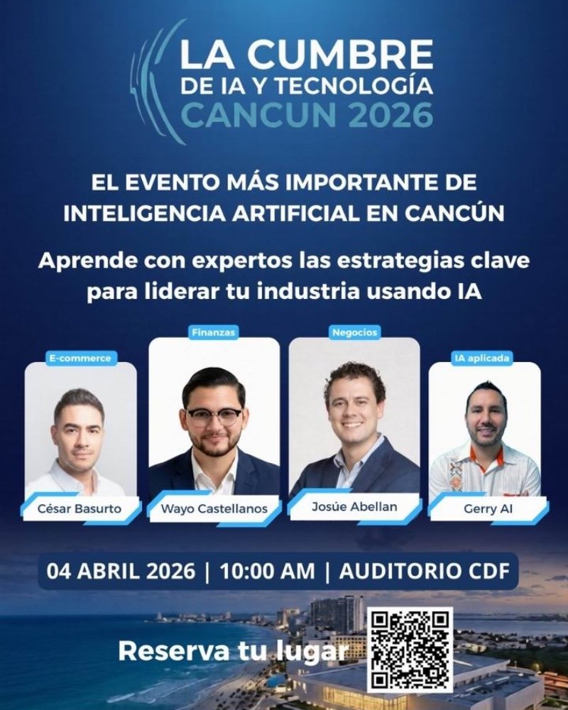 La Cumbre de IA y Tecnologia Cancun 2026
