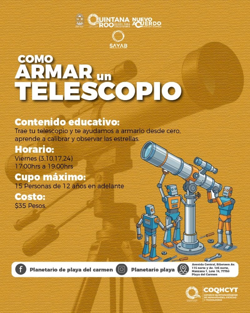 Como armar tu telescopio III