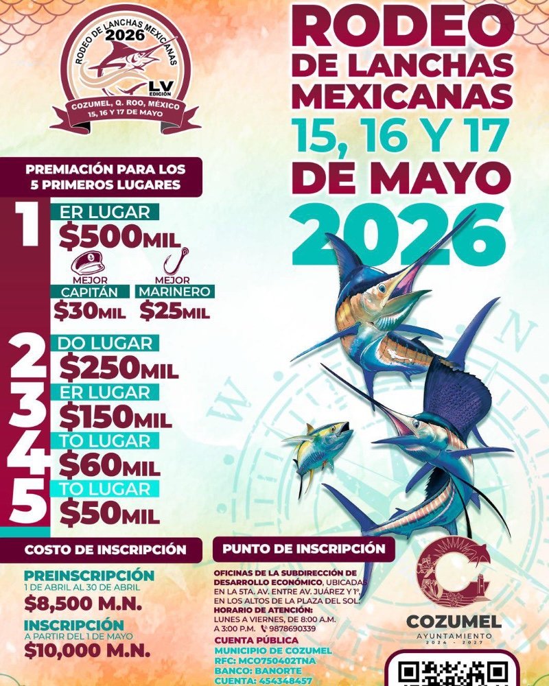 Rodeo de lanchas mexicanas