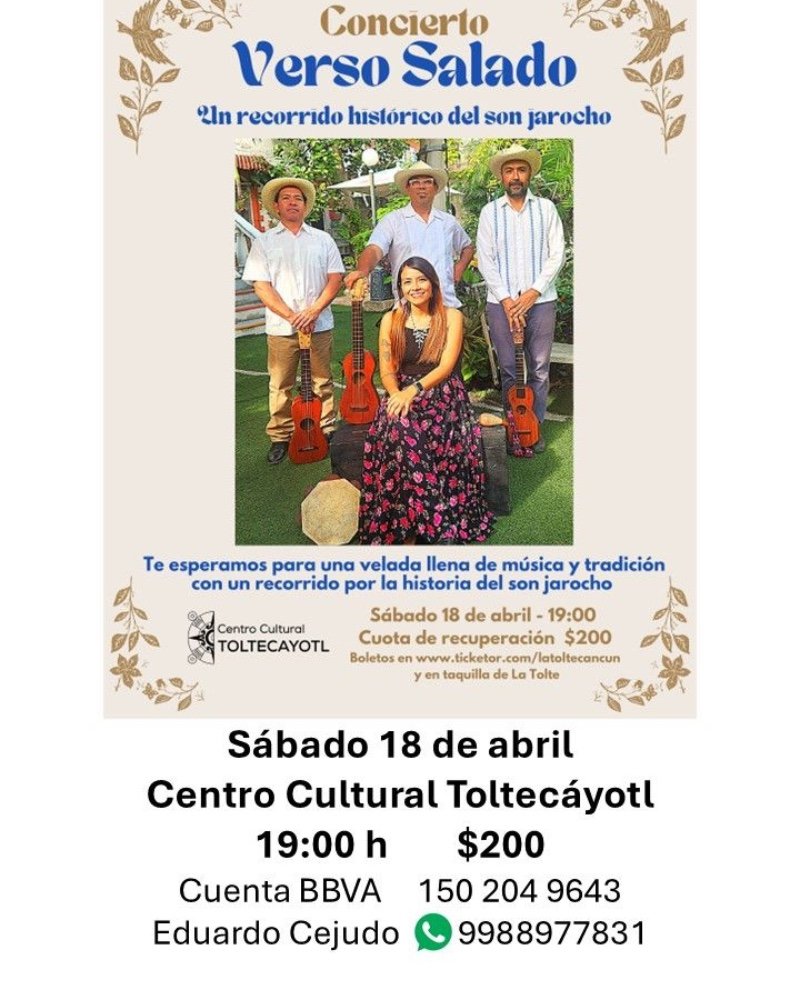 Concierto Verso Saladao
