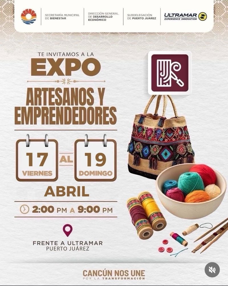 Expo artesanos y emprendedores