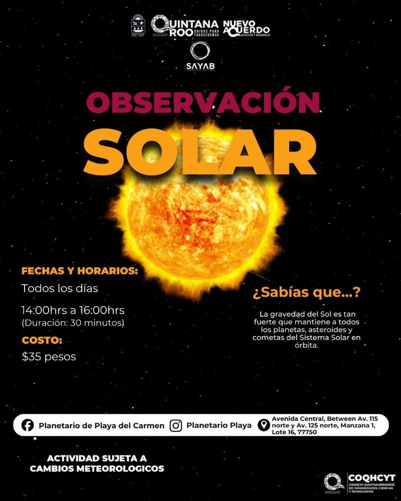 Observación Solar