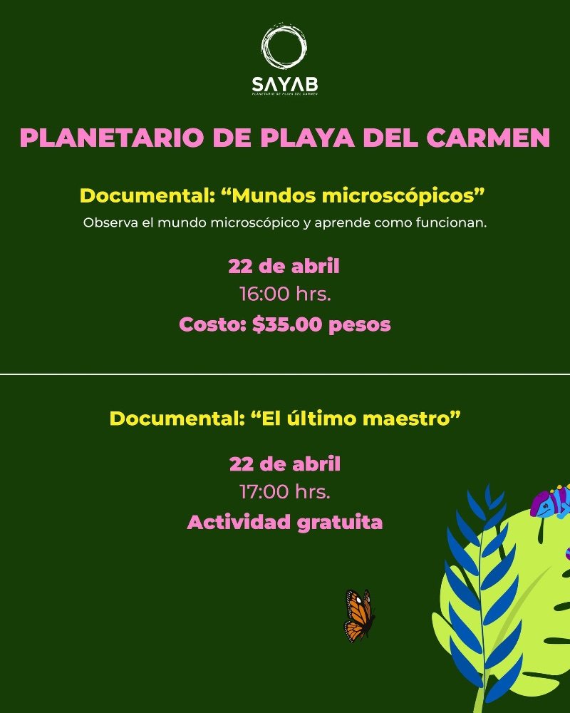 Documental: "Mundo microscópico" y "El último maestro"