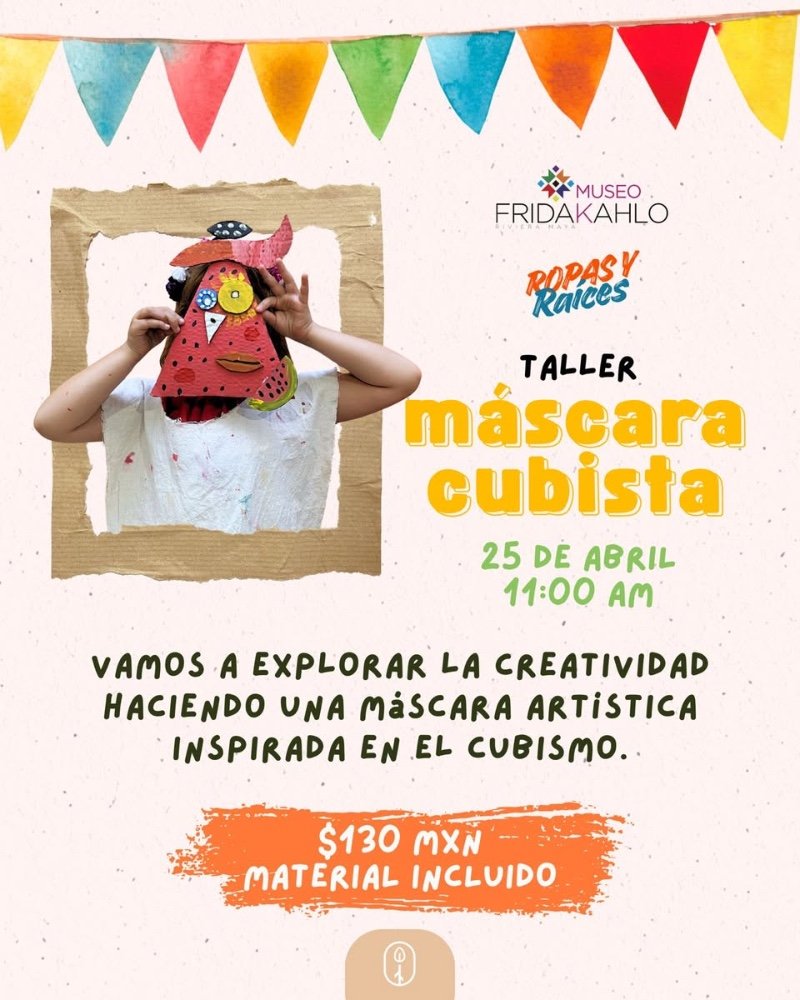 Taller: Máscara Cubista