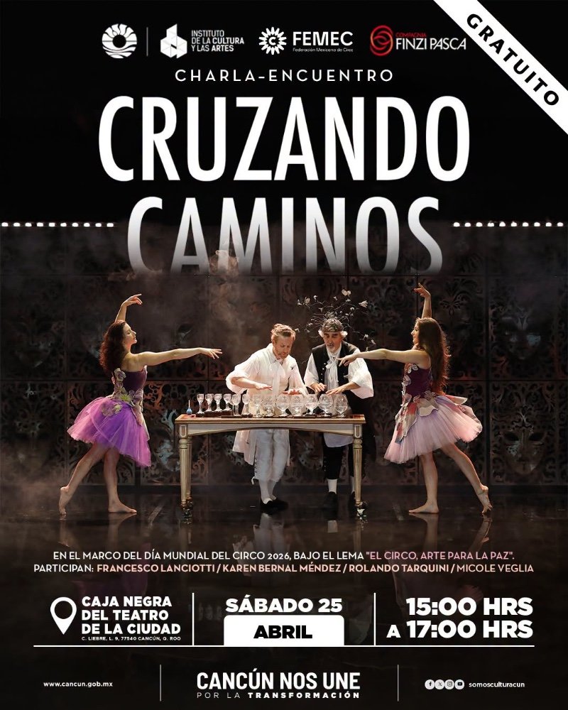 Charla-encuentro Cruzando caminos