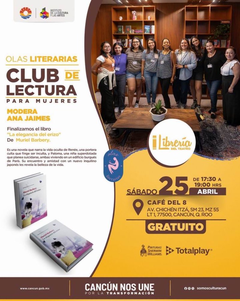 Club de lectura para mujeres