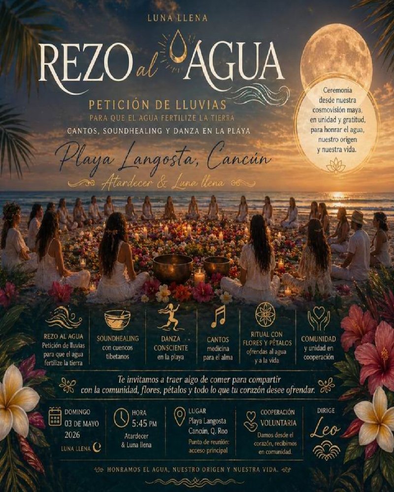 Rezo al agua