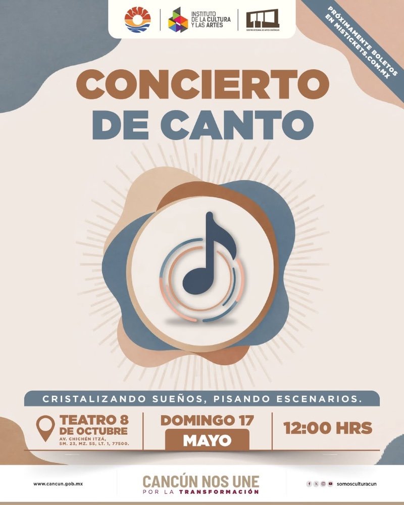 Concierto de canto