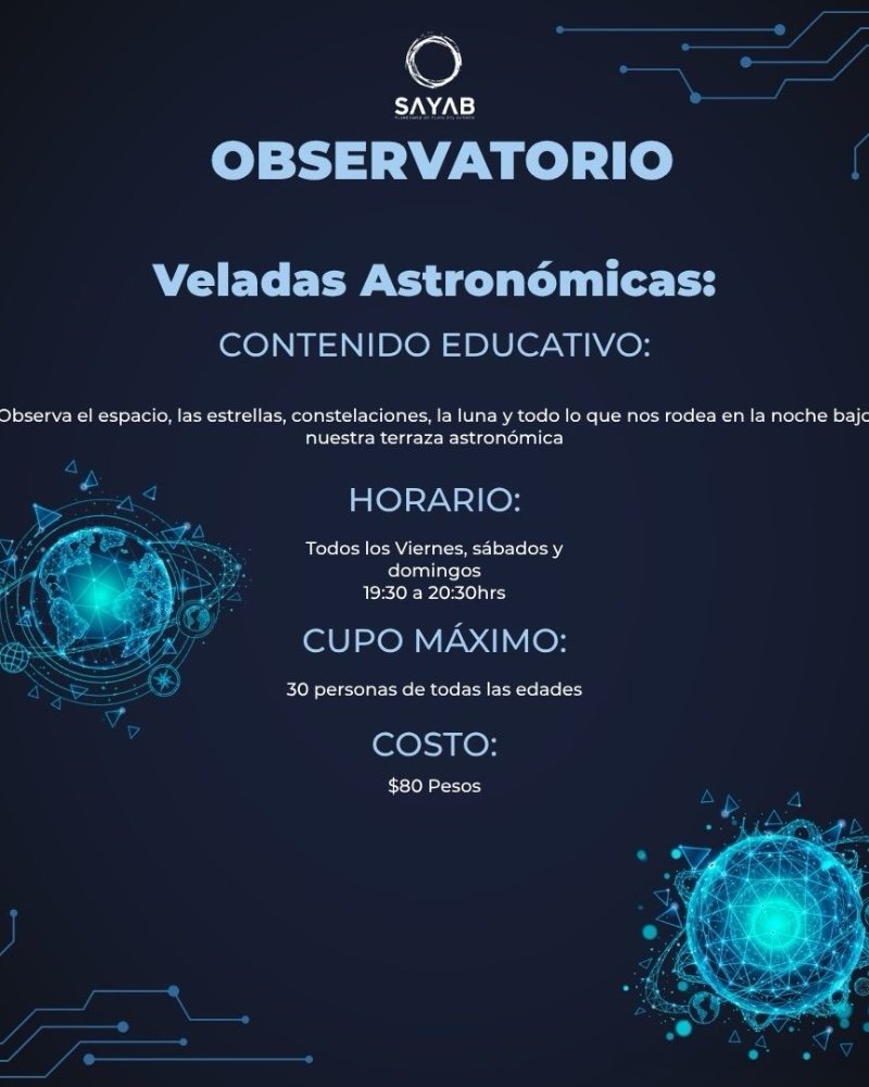 Veladas astronómicas