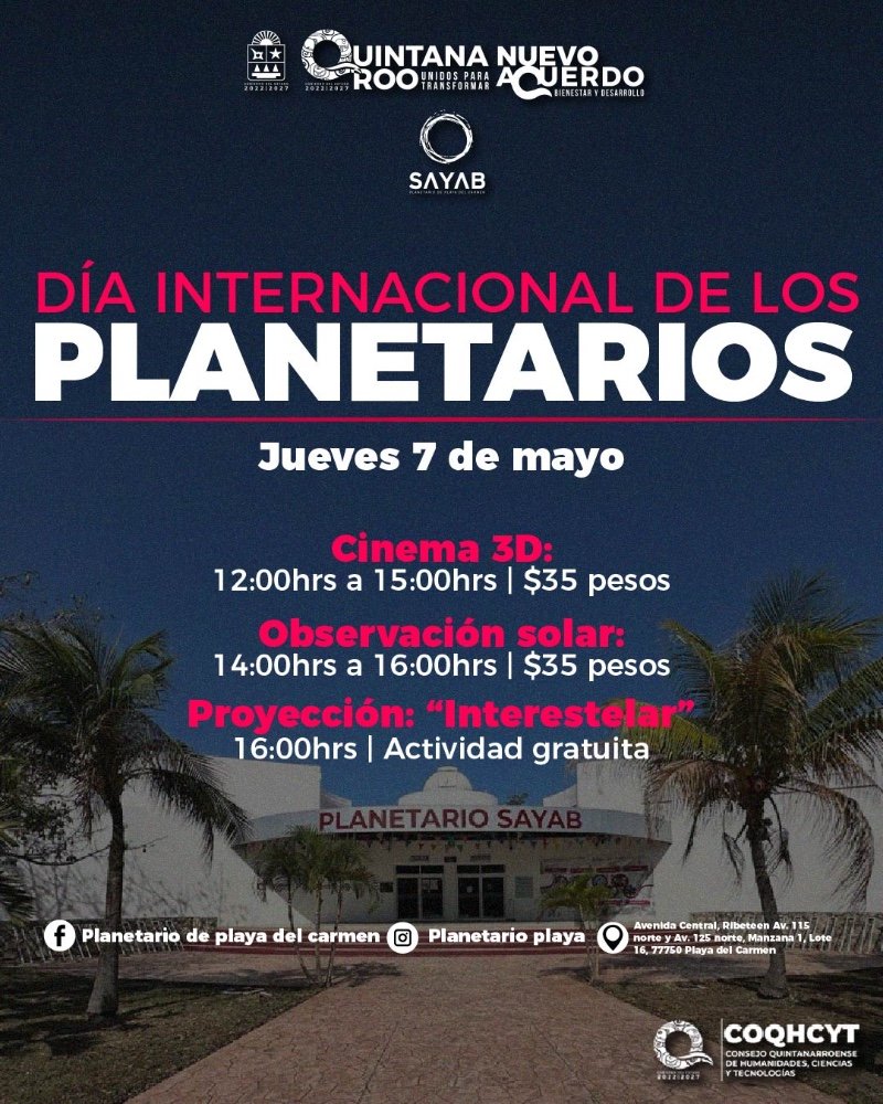 Día Internacional de los Planetarios