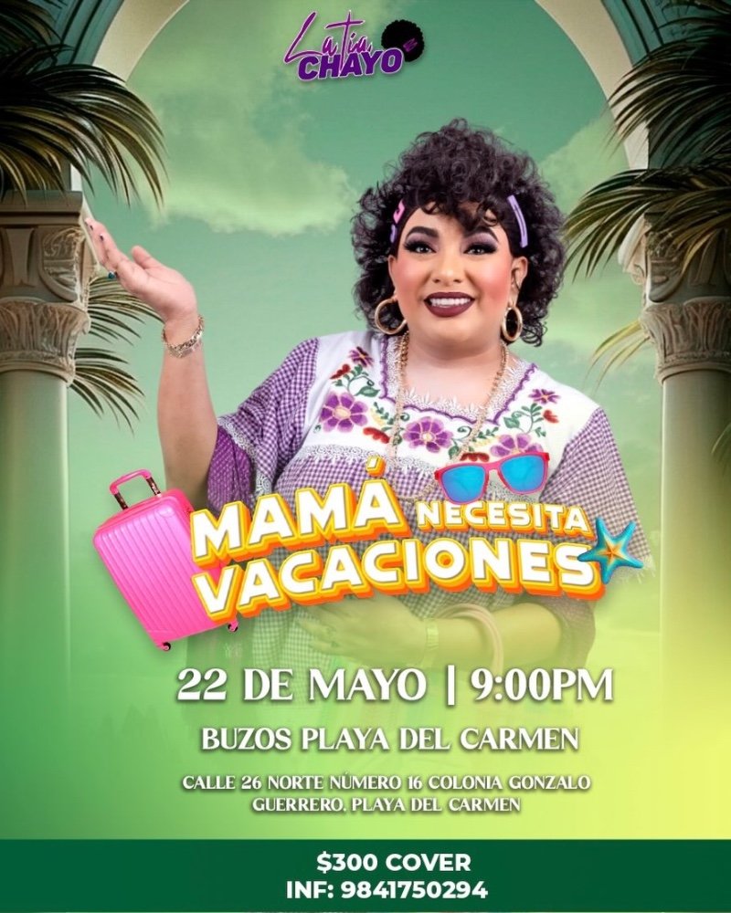 Mamá necesita vacaciones